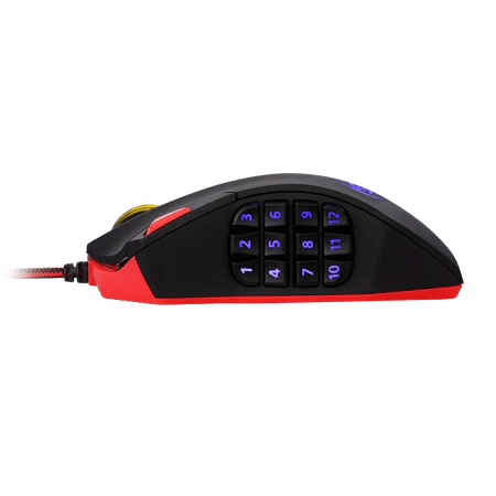 Redragon M901P-KS Perdition Pro Wireless & Wired RGB MMO Ergo Gaming Mouse - Black Redragon M901P-KS Perdition Pro Wireless & Wired RGB MMO Ergo Gaming Mouse - Black
